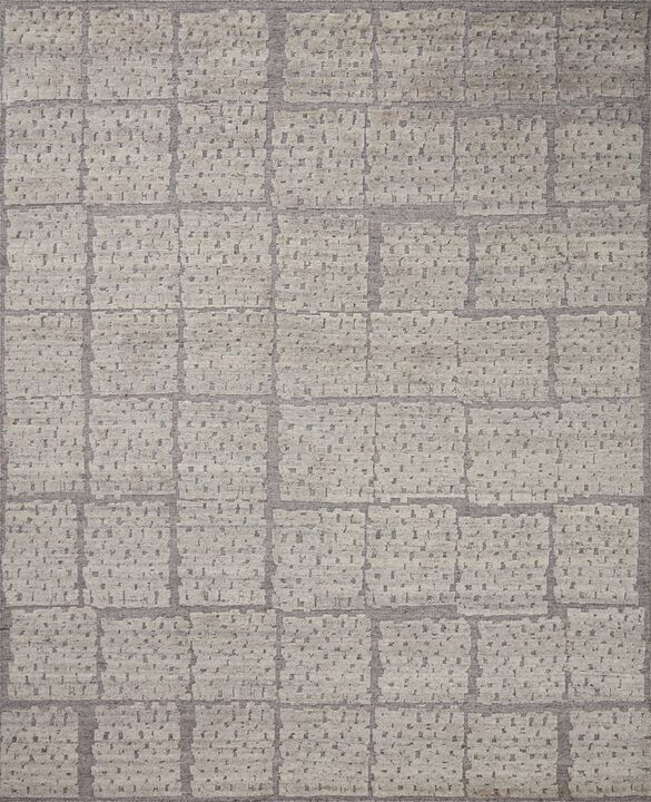 Moore MOE04 Grey/Dove 5'6" x 8'6" Rug