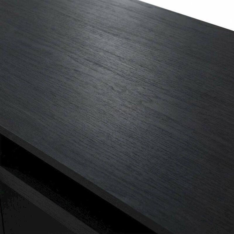 Modern Office Desk In Neutral Finish With Spacious Work Surface image number 5