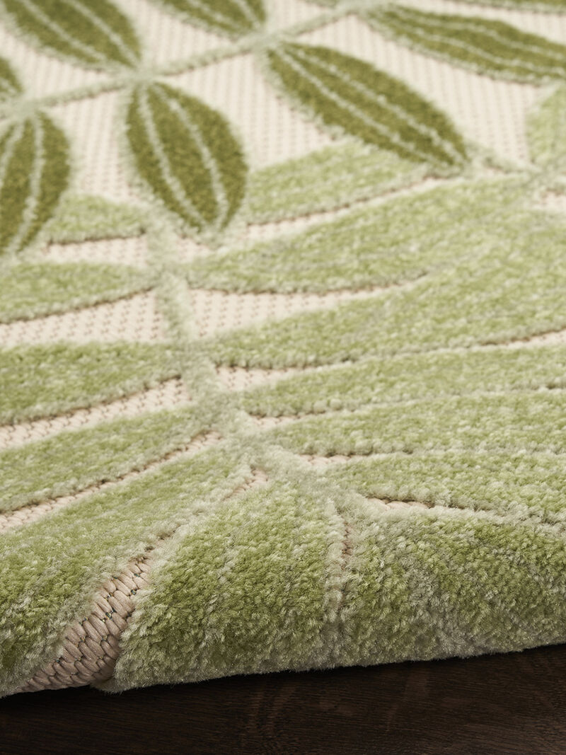 Aloha ALH18 Ivory/Green 10' x 14' Rug