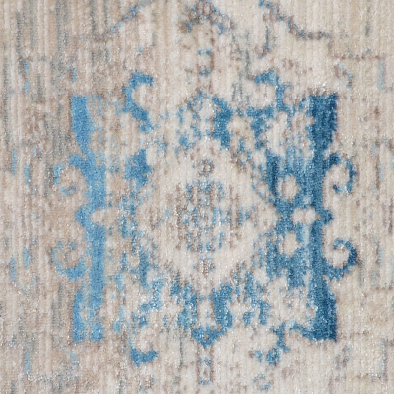 RUGSOTIC CARPETS MACHINE MADE POLYESTER AREA RUGS  - Rectangle Shape, Classic Oriental Traditional  Design, Low Pile Machine Made Area Rugs (M00085) image number 3