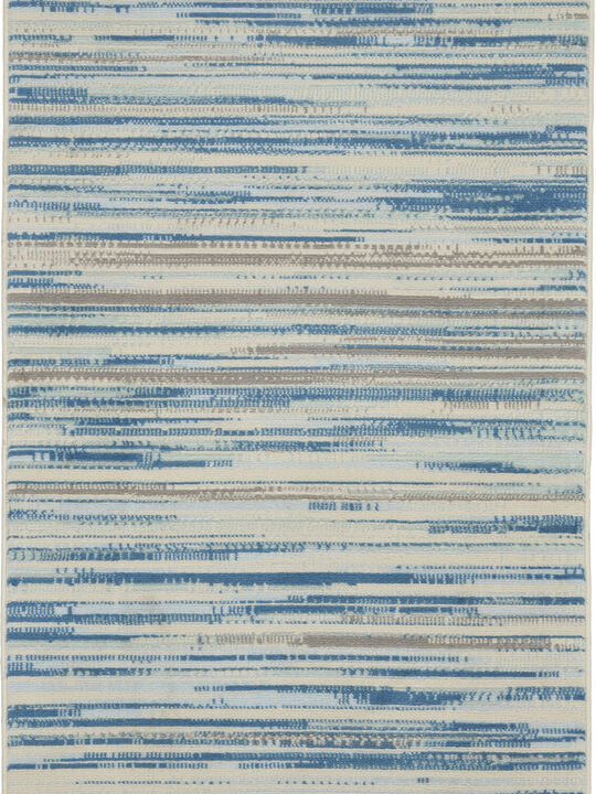 Jubilant JUB04 Blue 3' x 5' Rug