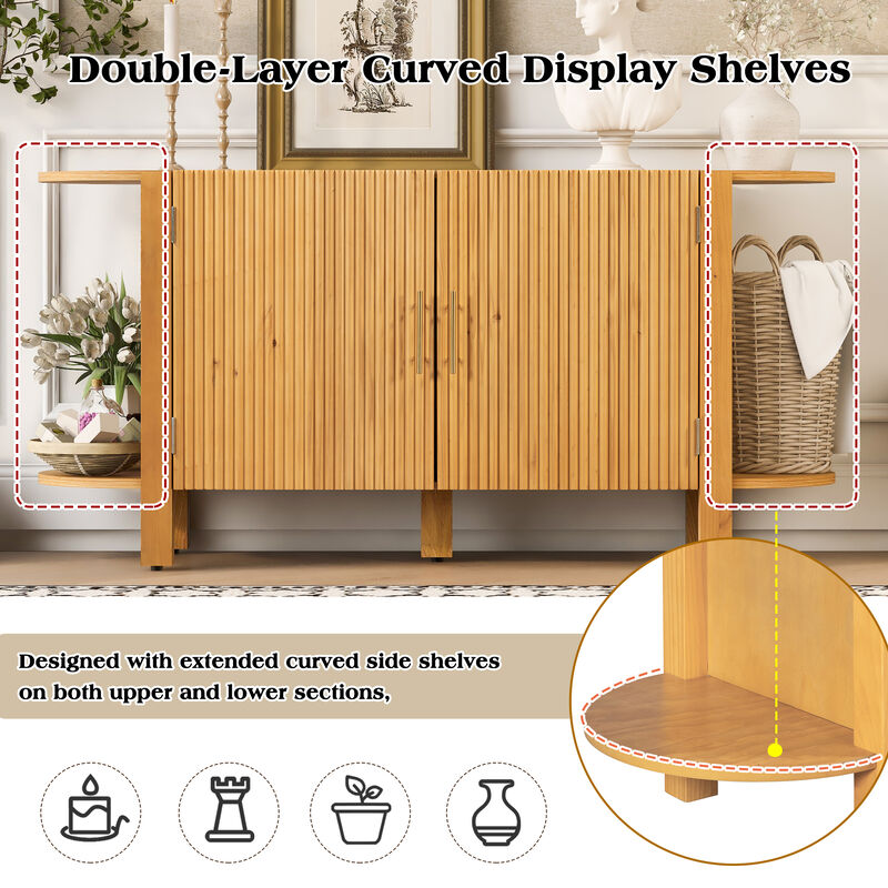 Curved Extension Shelf Sideboard image number 2