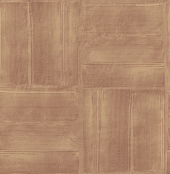 Jasper Rust Block Texture Wallpaper