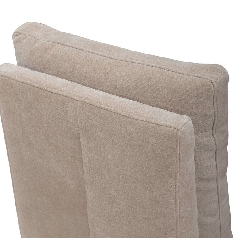 Liberty Furniture Accent Dining Chair with Castors - Squared Back - Ivory Upholstry image number 5
