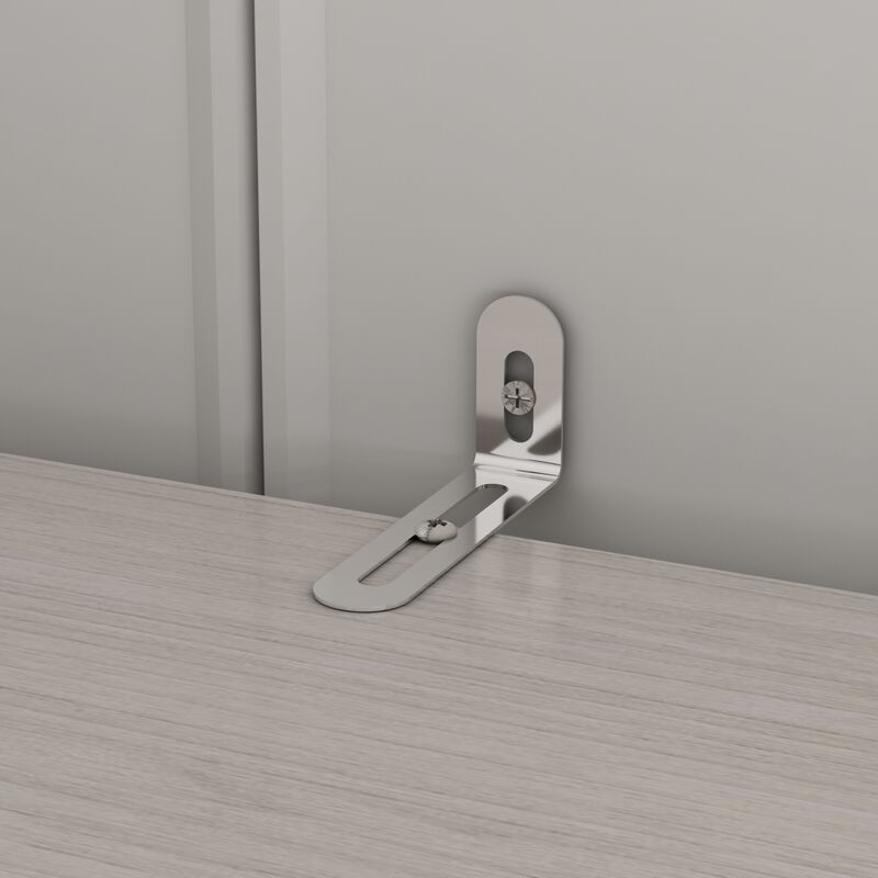 FUFU&GAGA Corner Wardrobe Closet with Hanging Rod and Shelves for Bedroom (35.4" D x 35.4" W x 70.9" H) Brown