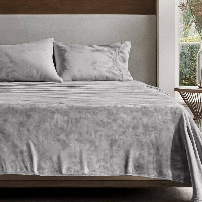 Velvety Soft Microplush Fleece Sheet Set image number 2