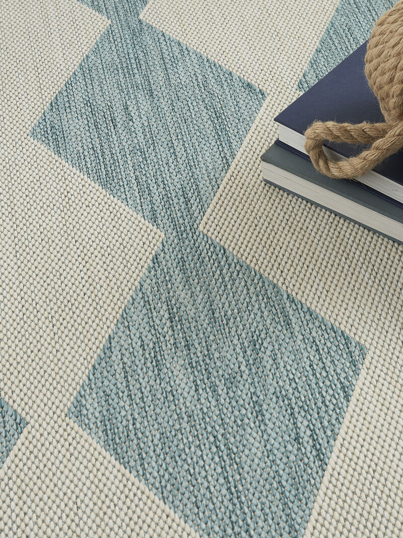 Positano POS04 Aqua 9' x 12' Rug