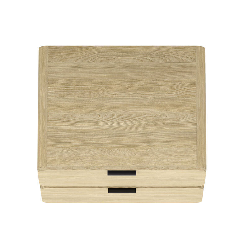 Chrystie Neutral Nightstand (Set of 2)