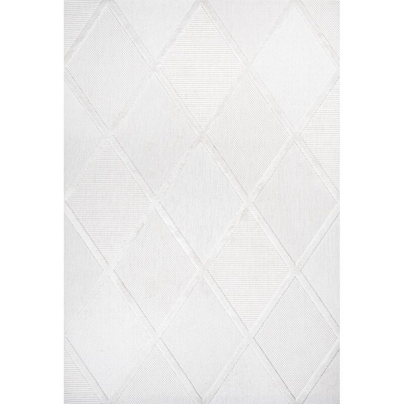 Salines Diamond Trellis Indoor/Outdoor Area Rug