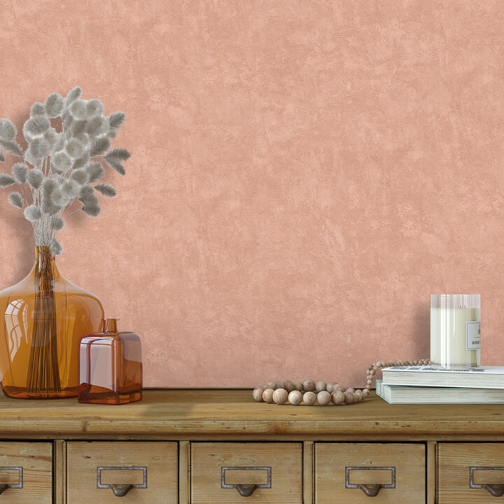 Faux Waxed Texture Wallpaper