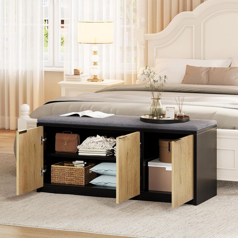 entryway bench with cushion cushioned shoe storage bench
