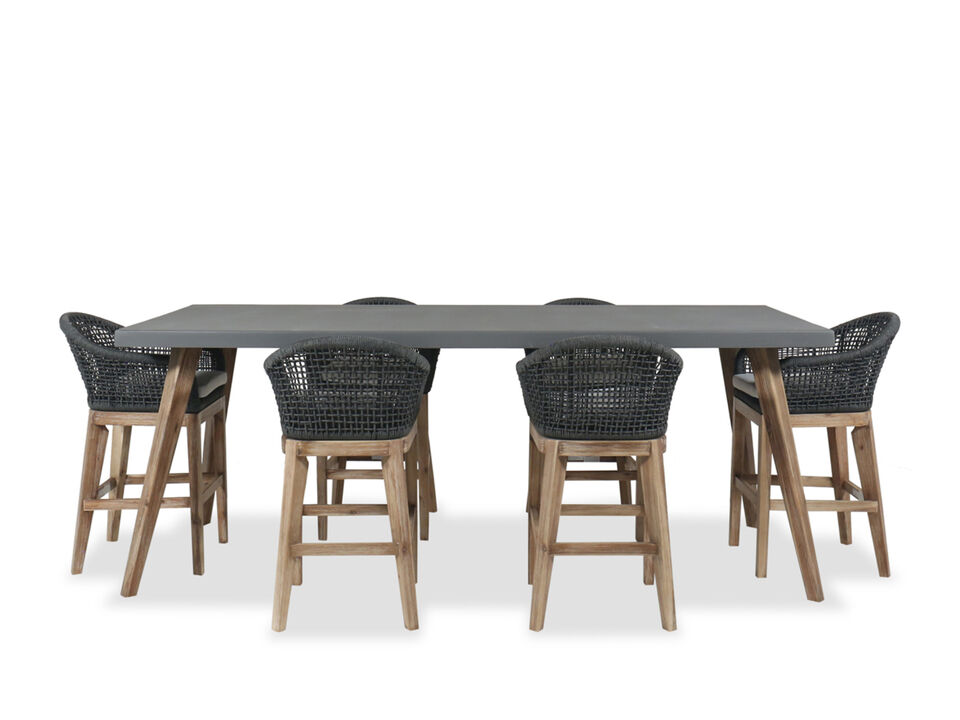 Cove 7-Piece Patio Pub Set