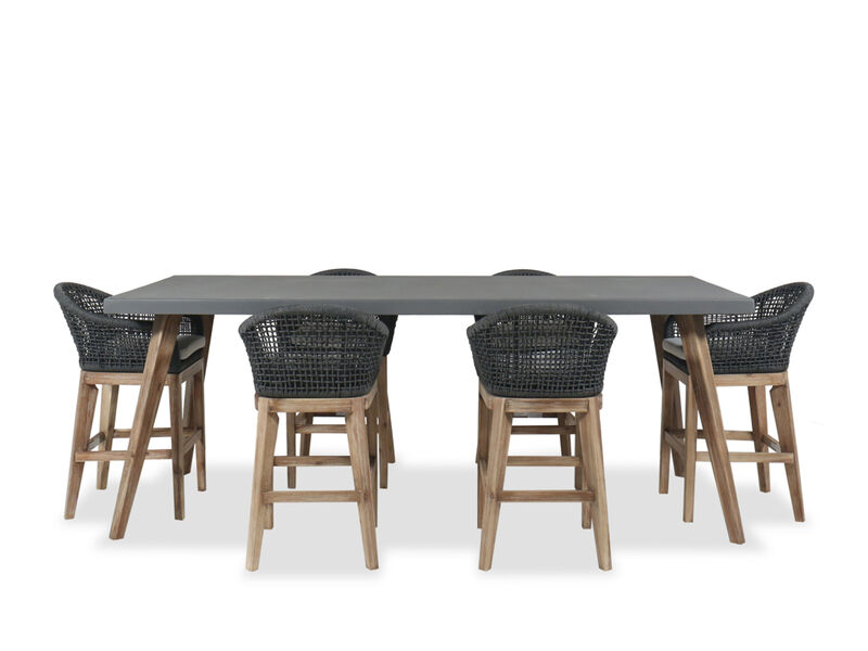 Cove 7-Piece Patio Pub Set