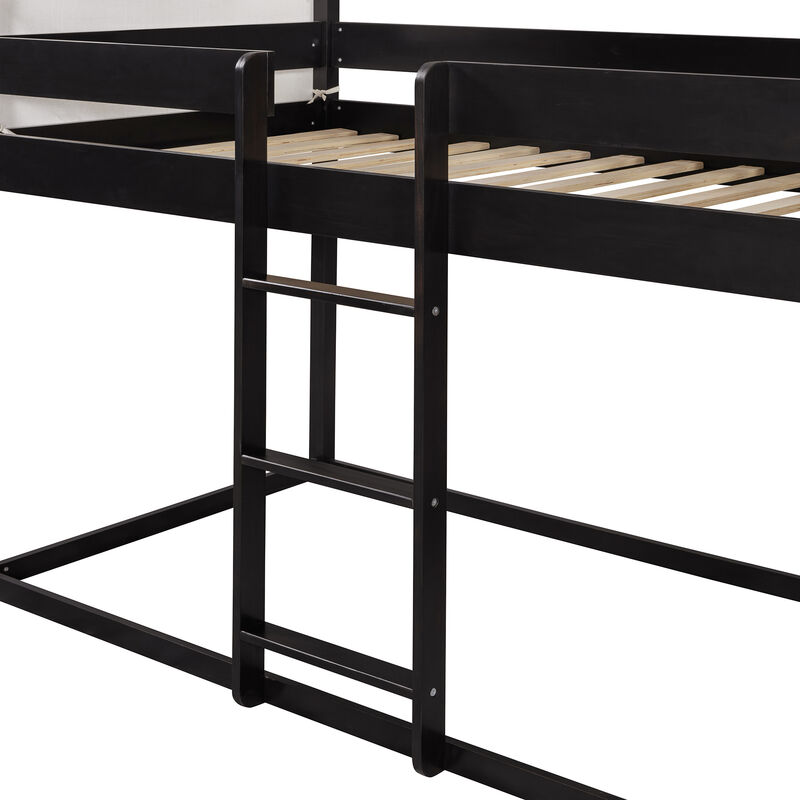 Merax Bunk Bed with Tent for Kids Children