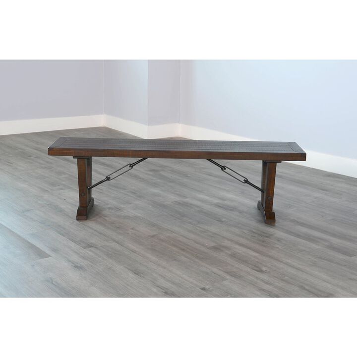 Sunny Designs Yellowstone Bench with Turnbuckles, Buckskin