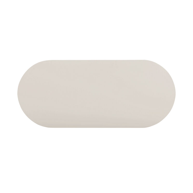 Bella Cream Oval Coffee Table