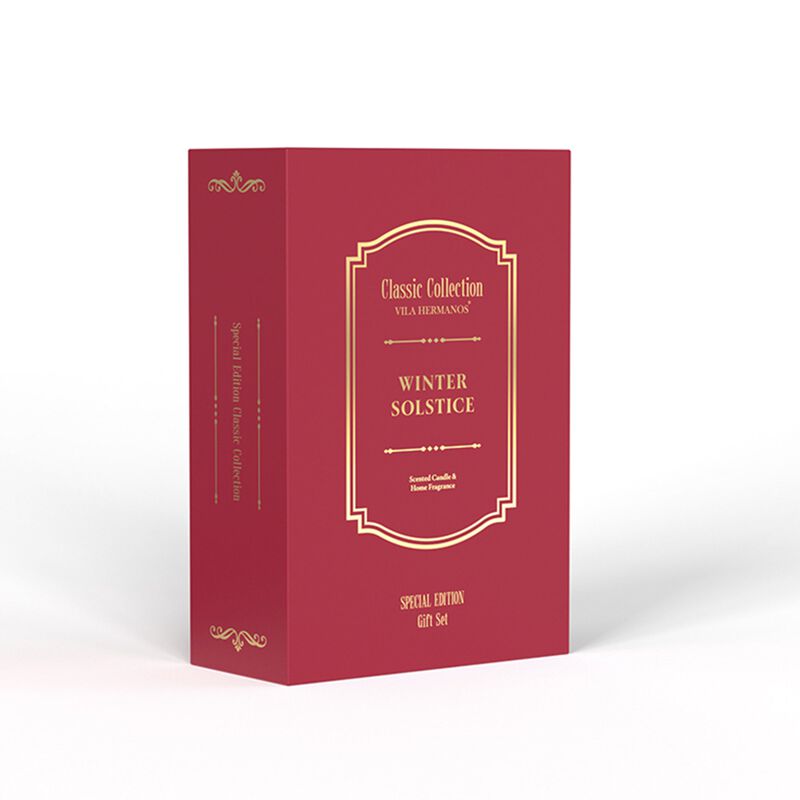 Gift Set CARDENAL WINTER SOLSTICE BOOK Candle 75gr/Diffuser 250ml image number 1
