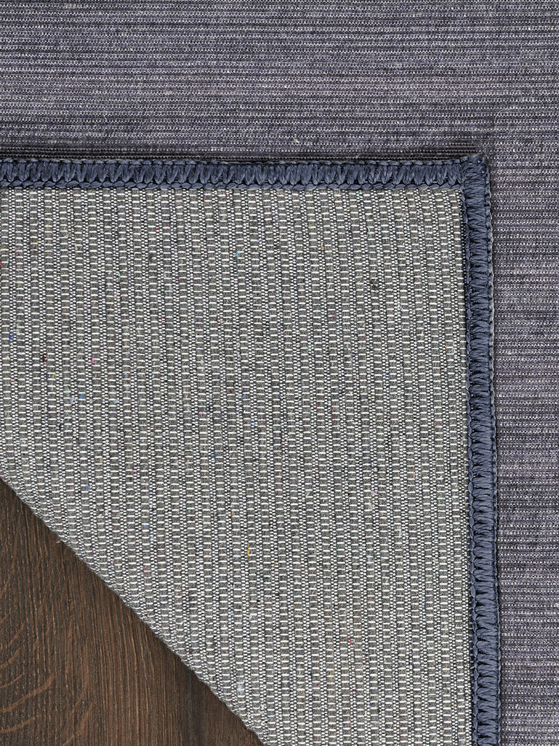 Washable Essentials WAE01 Navy 6' x 9' Rug