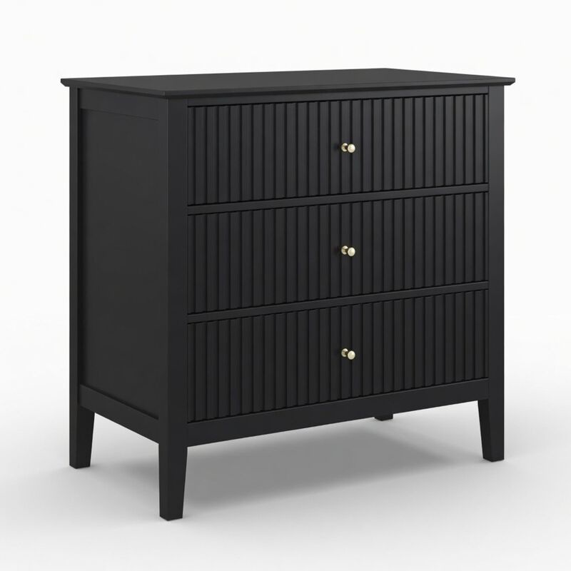 Bekkig Modern 3-Drawer Dresser image number 8