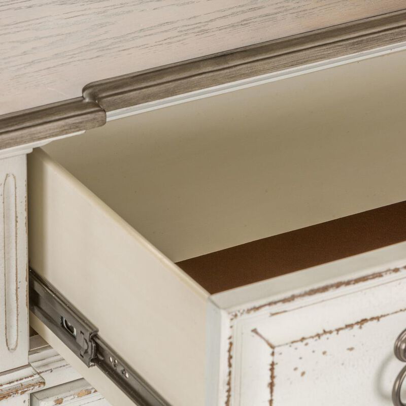 Liberty Furniture Abbey Park 5 Drawer Chest in Antique White image number 5