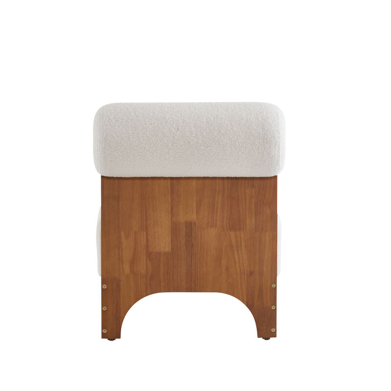 Merax Modern Boucle Lounge Chair Accent Chair