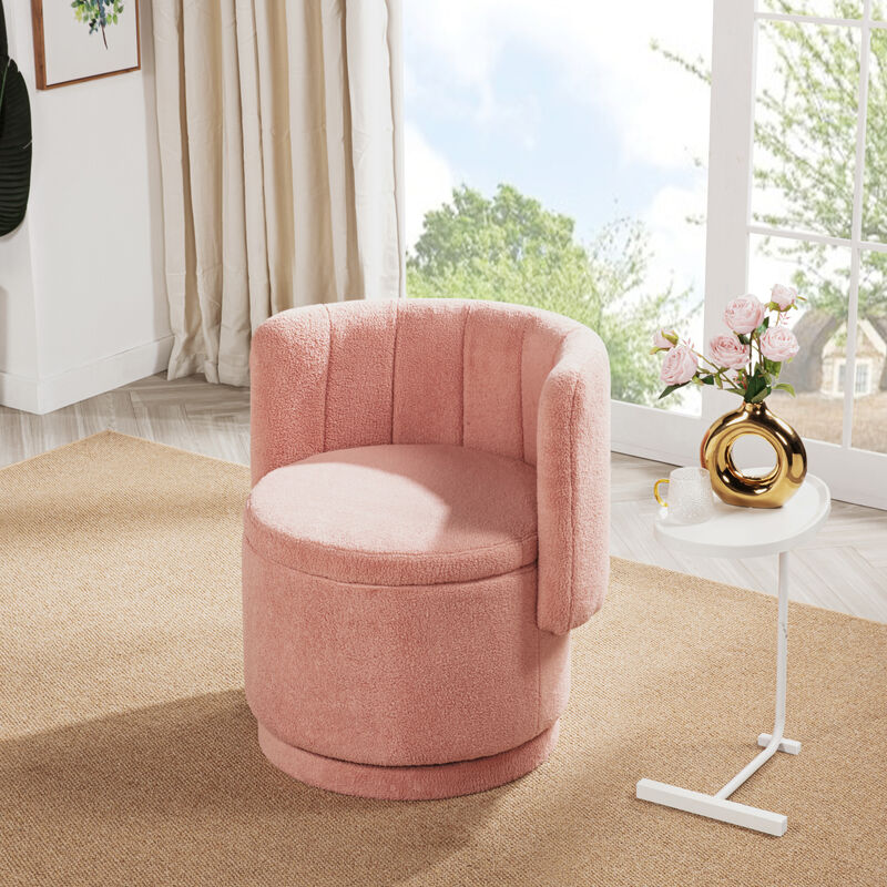 GOODSILO 360 Degree Swivel Sofa Chair With Hidden Storage Compartment For Versatile Home Seating Solutions image number 5