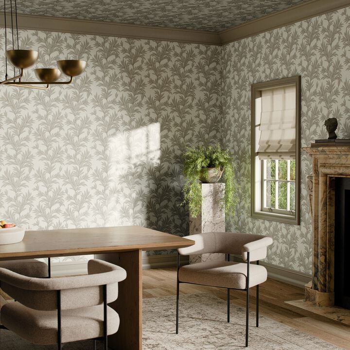 Lush Leaves Wallpaper by Getty Images - Lush Leaves Olive II