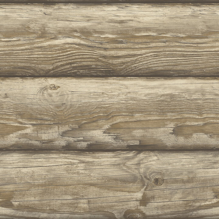 Bunkhouse Light Brown Wallpaper (Set of 2)