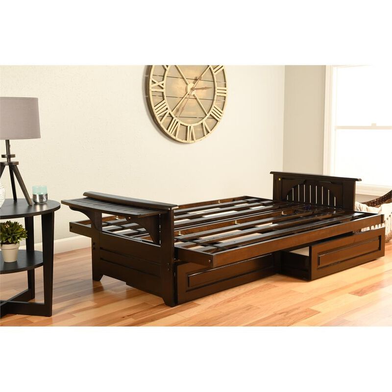 Phoenix Frame-Espresso Finish-Storage Drawers