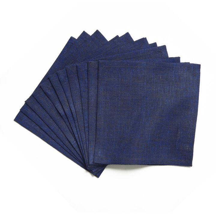 Linen Cocktail Napkins - Athena