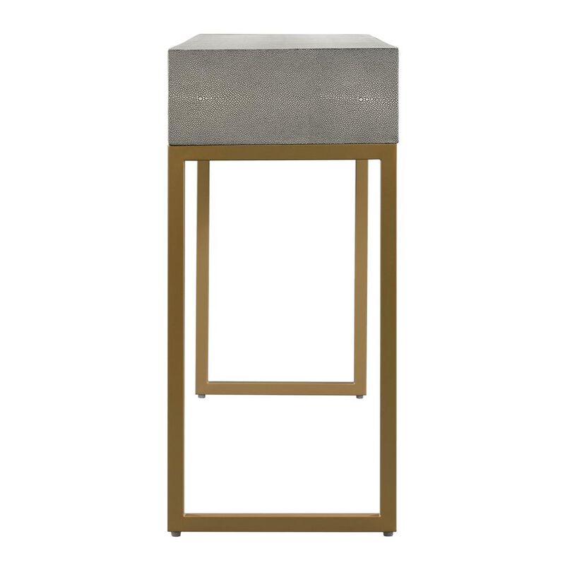 TOV Furniture Pesce Shagreen Console Table