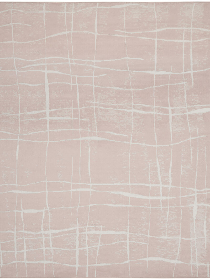 Whimsicle WHS09 Pink/Ivory 7' x 10' Rug image number 0