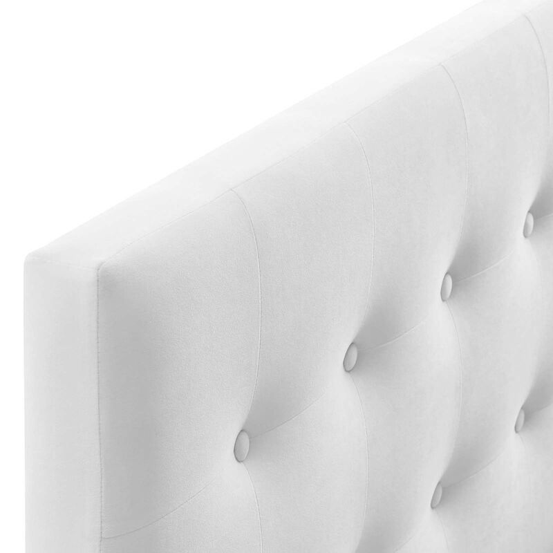 Emily Biscuit Tufted Performance Velvet Full Headboard image number 3