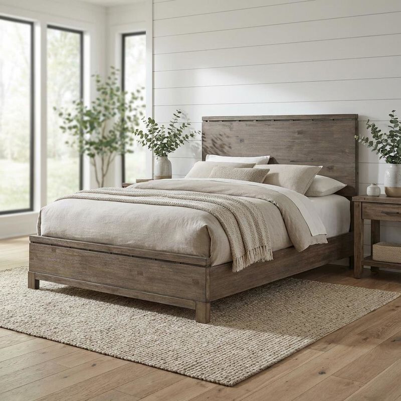 Alpine Furniture Sydney Panel Bed image number 2