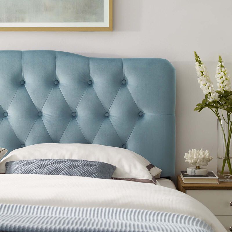 Modway - Annabel Queen Diamond Tufted Performance Velvet Headboard image number 6
