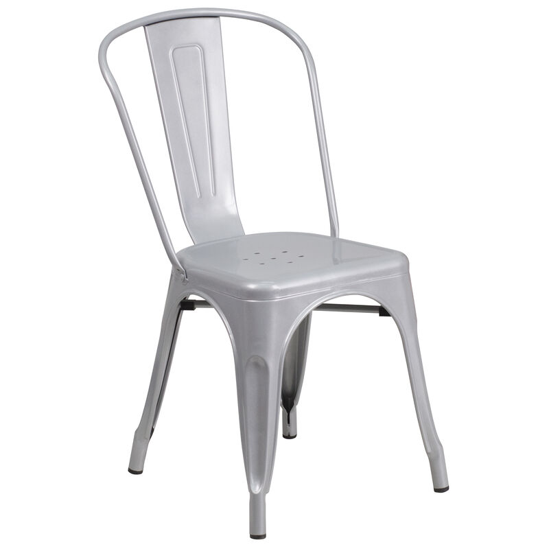 Metal Colorful Restaurant Chairs image number 0