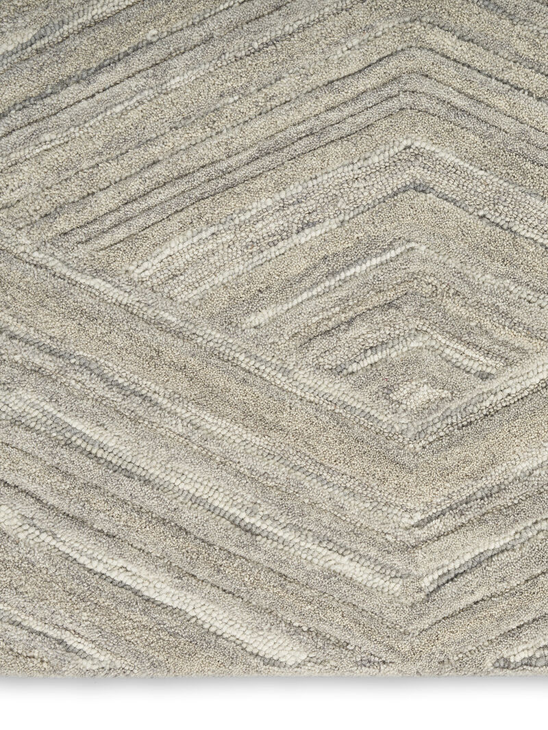 Graceful GRU03 Gray 3'9" x 5'9" Rug