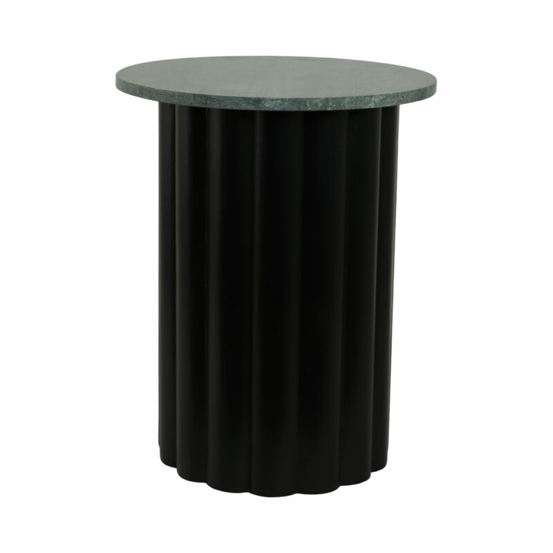 20" Large Ribbed Accent Table image number 3