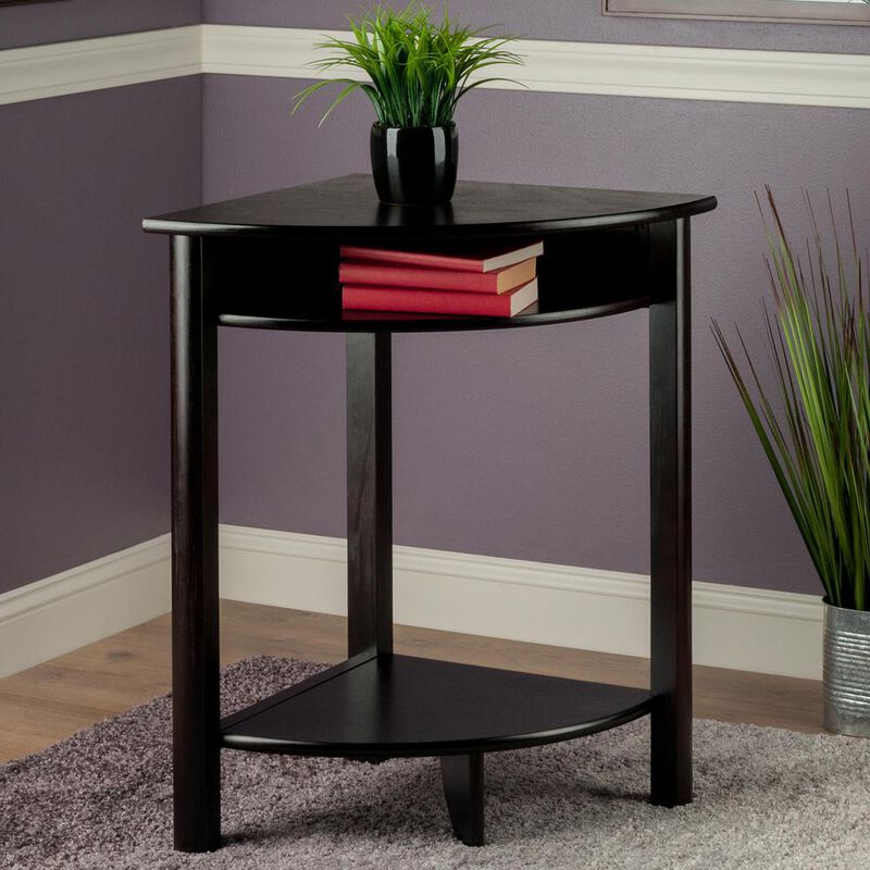 Liso Corner Table, Cube Storage and Shelf