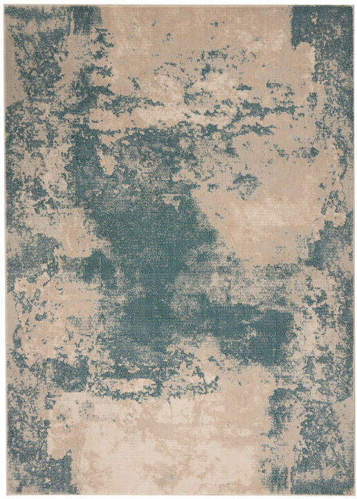 HomeRoots Abstract Area Rug