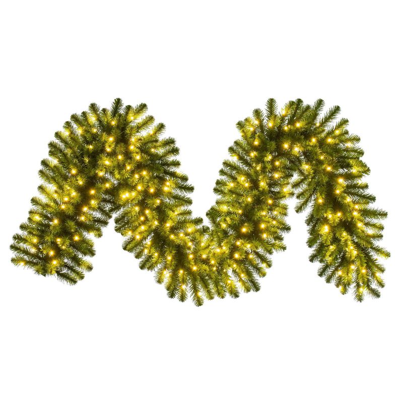 Vickerman 9' x 18" Deluxe Sequoia Garland WA 200WW image number 0