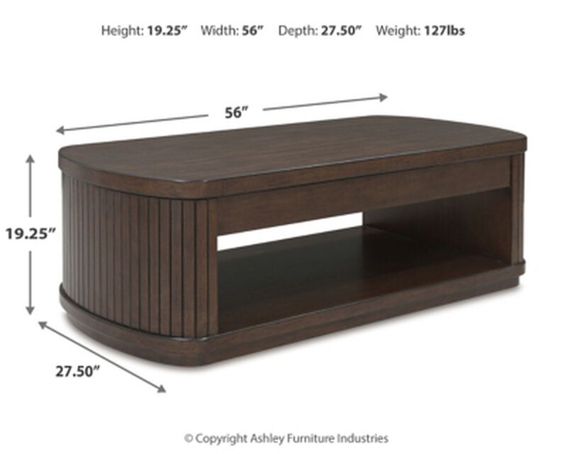 Korestone Lift-Top Coffee Table