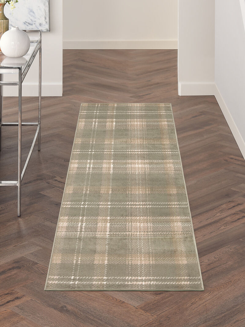 Grafix GRF03 Olive 2' x 4' Rug