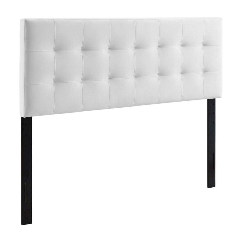 Tufted Performance Velvet Queen Headboard, Biscuit Detailing, Durable Fabric image number 0