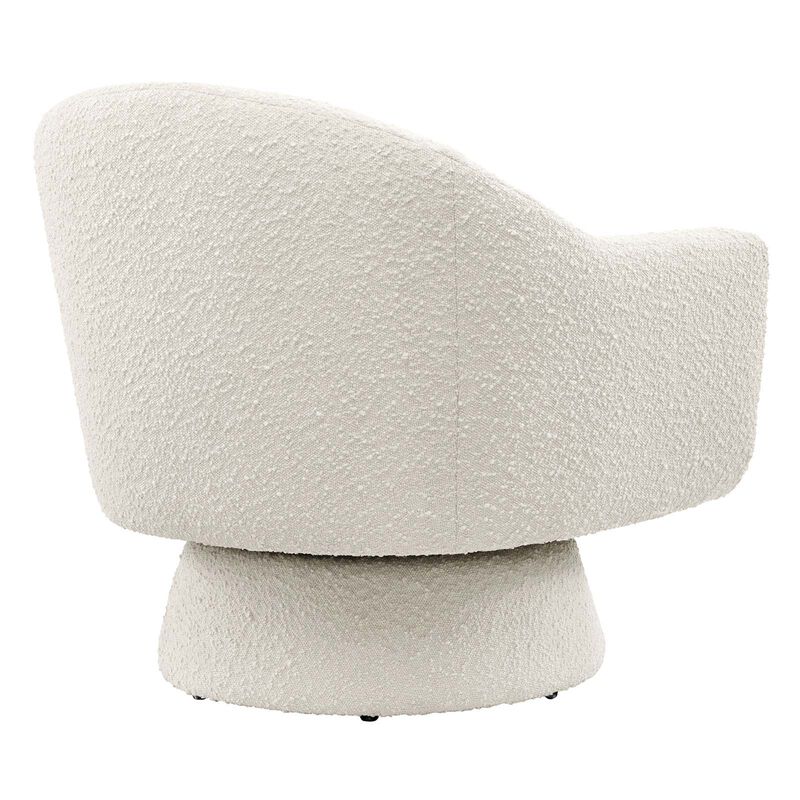 Astral Boucle Fabric Boucle Fabric Swivel Chair image number 3