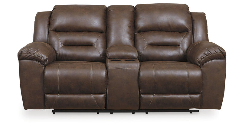 Stoneland Reclining Loveseat W/Console