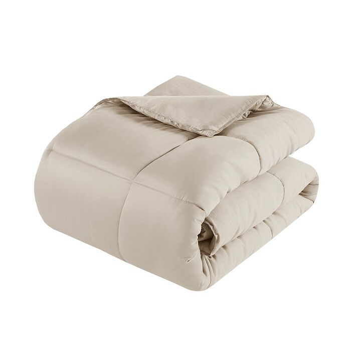 Gracie Mills Monica 300 Thread Count Cotton Shell Luxury Down Alternative Comforter
