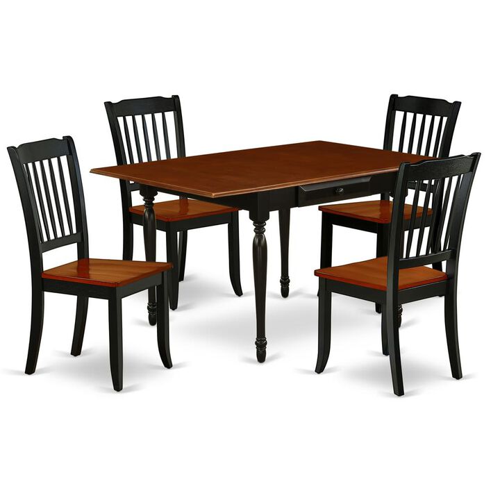 Dining Room Set Black & Cherry