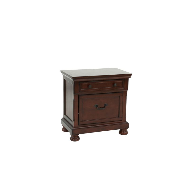 Streamdale Nightstand In Antique Cherry