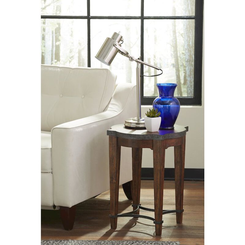 Legacy Classic Trisha Yearwood Home Ginko Round Chairside Table